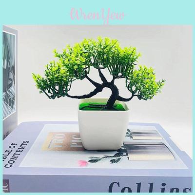 Künstlicher Bonsai-Baum aus Kunststoffmaterial für Heimdekoration, Geschenk, Pflanzenhandwerk