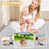 Baby Play Mat, Thick Baby Mat, Foldable, Large Size, Baby Play Mat, Non-Slip, Nap Mat, Waterproof, Soundproof Mat, Storage Bag Included, Easy To