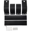WO-2X 3 Inch 76-81Mm Bull Bar Roll Cage Mount Bracket Clamps LED Work Light Bar Holder For SUV ATV Truck Motorcycle Boat