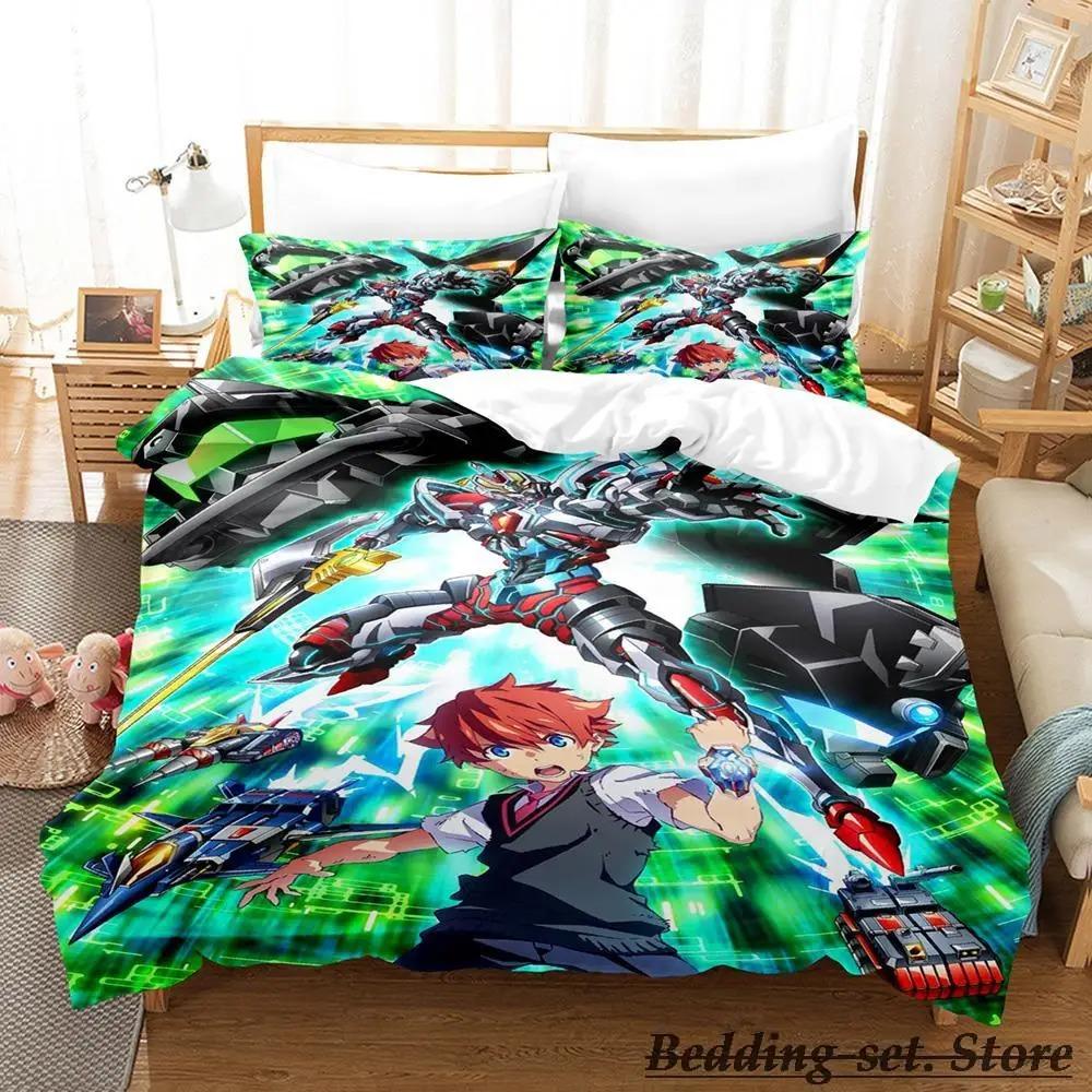 Ssss Gridman Bedding Set Single Twin Full Queen King Size Bed Set Adult Kid Bedroom Duvetcover Sets Anime Parure De Lit Bed