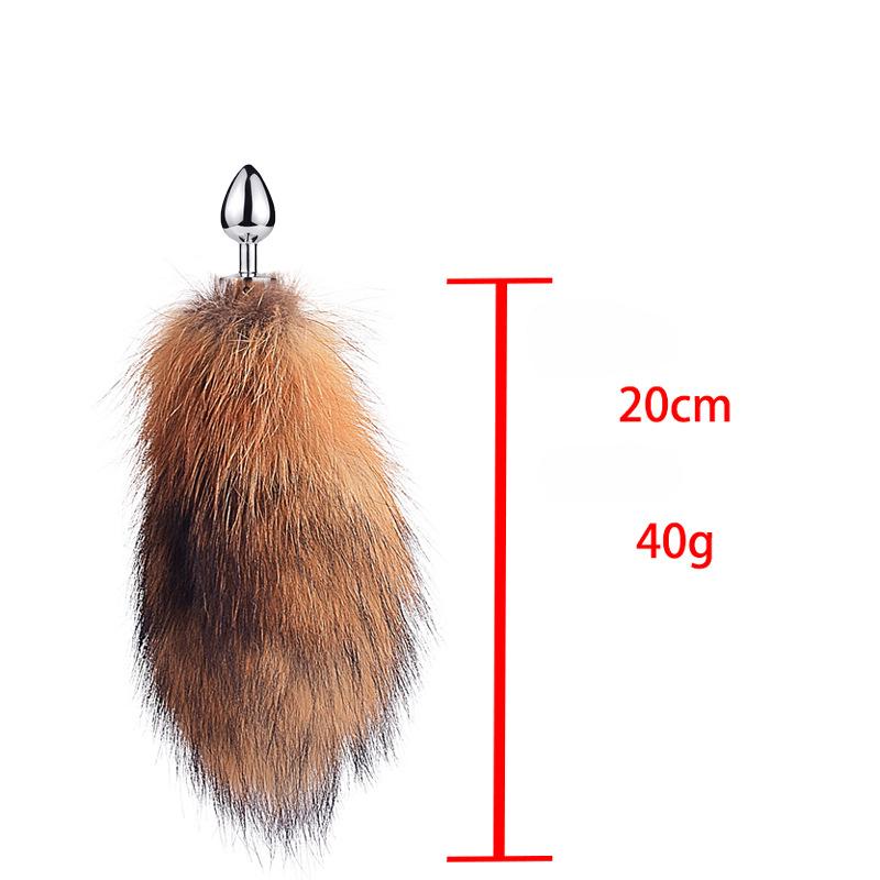 Furry for Keychain Fox Tail Cat Small Props Real Hair Small Tail Removable Pendant Keychain for Women