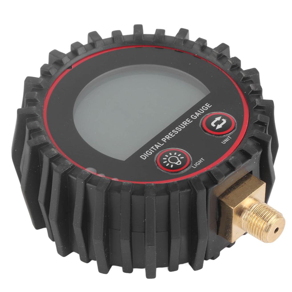 Tires Inflator Digital Pressure Gauge 3‑255PSI with LCD Display DC3.1V 10mm Thread Vehicle Accessories
