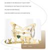 Metal Butterfly Jewellery Holder Display Stand with Tray Hanging Organizer Tower Rack Storage for Necklace Earrings