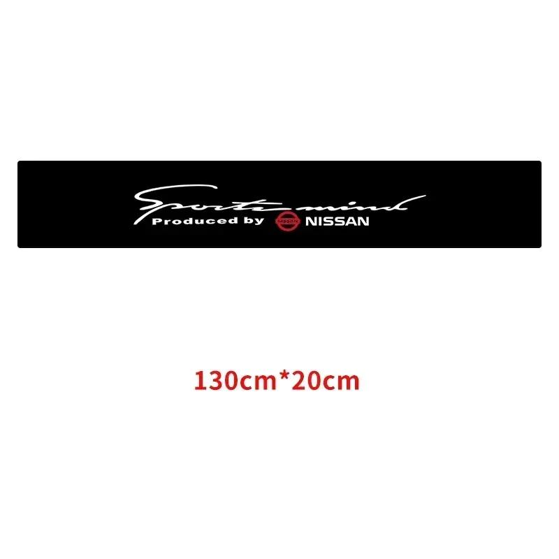 

2025 For Nissan Car Front Windscreen Decor Decal Vinyl DIY Decoration Sticker For Nissan Nismo Juke Note Versa Almera X-Trail Xt