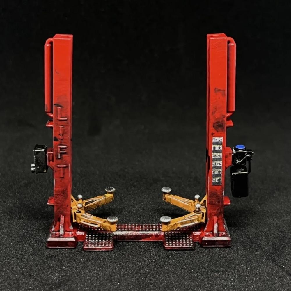 1:64 Automobile Model Accessories Lift Airport View Sand Table Decoration Miniature Model Collection Ornaments