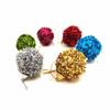 6Pcs/Set Creative Christmas Decoration Pendant Shiny Solid Color Xmas Tree Hanging Pendants 6cm Shatterproof