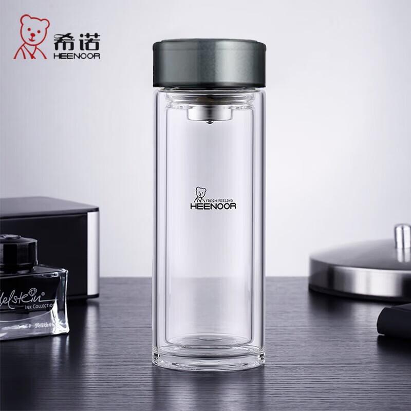 Xinuo Double-Layer Glass Tea Infuser Cup