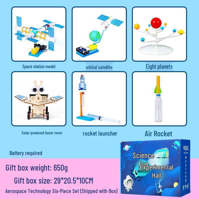 Aerospace Rocket Launch Science Experiment DIY Kit - June 1st Gift