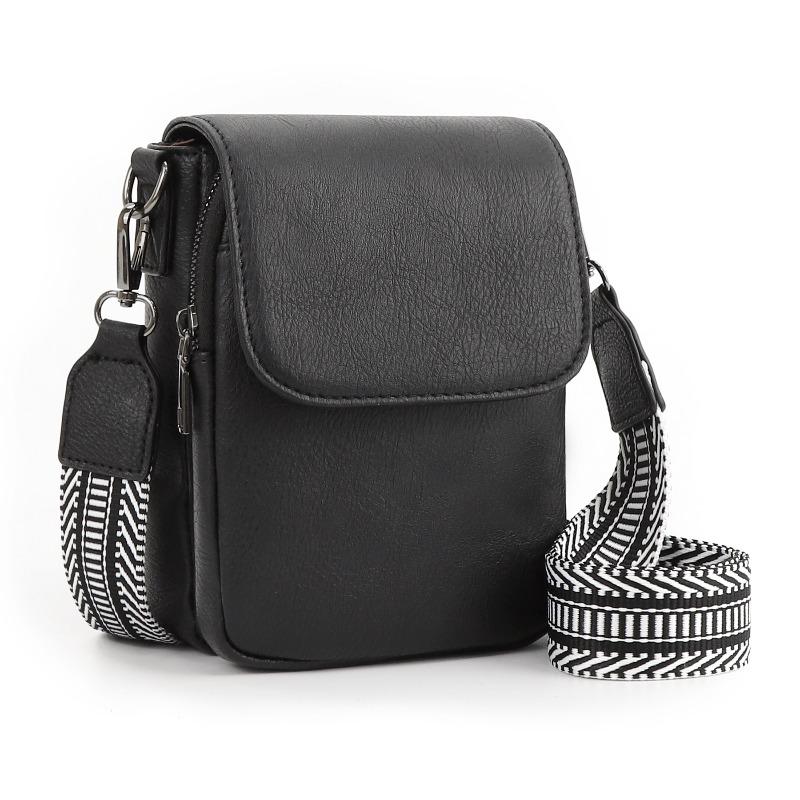 Hot-selling Mini Messenger Bag, Portable Mobile Phone Bag, Multi-pocket Card Slot Function, Adjustable Shoulder Strap.
