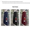 Girls' 2025 Autumn Fleece-Lined Wide-Leg Heart Sweatpants - Medium & Large Sizes