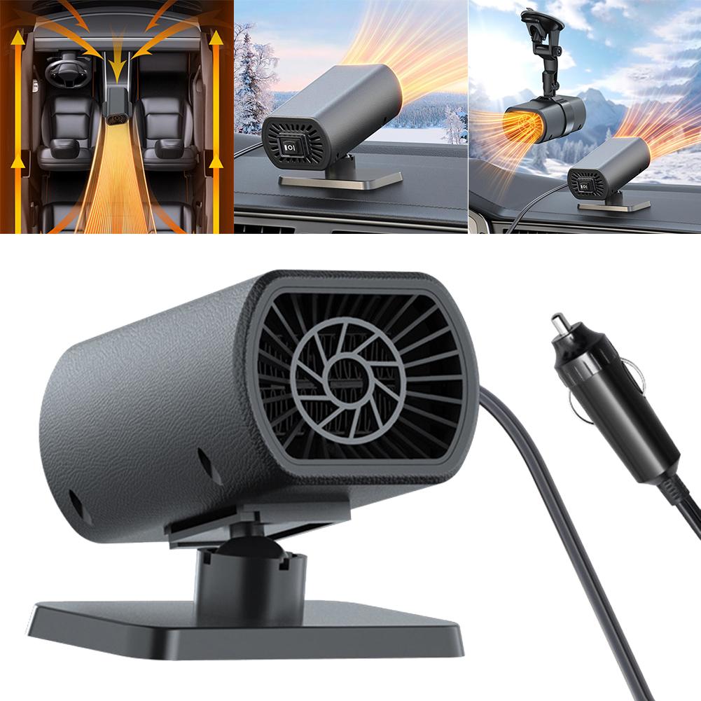 For Cold Weather 12.3*5.2*7.2cm 220W Car Defogger 12v Heating Fan Defogger Heating Fan Antioxidant Alloy Heating Wire