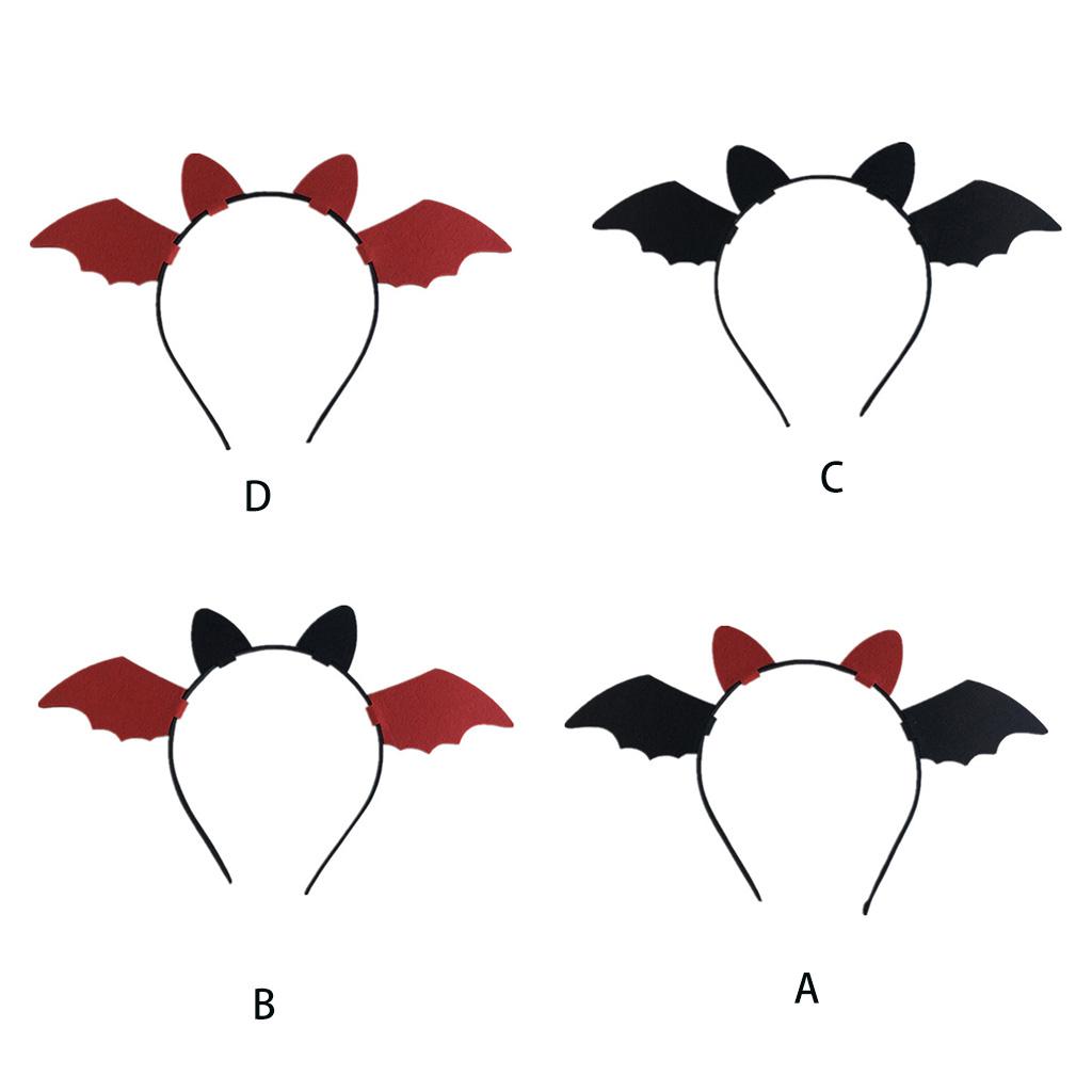 Bat Wing Headbands Halloween Bat Hair Bands Cosplay Party Creative Supplies