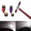 1Set Of Dent Hammer With Pointed Tip Pointed Tapping Tool Dent Repair Dent Removal Leveling Hammer PDR Tapping Leather Head Tool