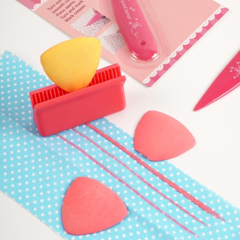 10Pcs Sewing Chalk Set with Sharpener and Fabric Creaser Plastic Bone Folder for Fabric Marking Tailoring Dressmaking