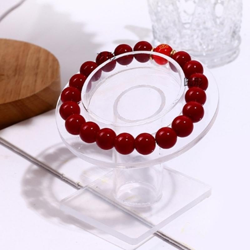 Bangle Holder Jewelry Storage Rack Acrylic/Resin Display Stand for Bracelets and Accessories Wristband Photo Props