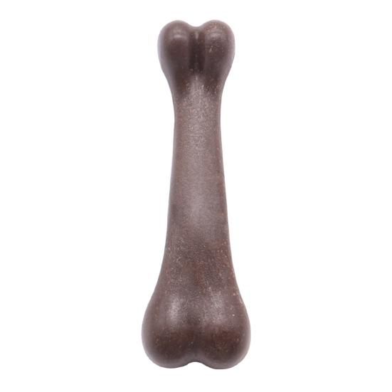 Bones Shaped Dog Toys for Aggressive Chewers Beef Flavor Dog Chew
