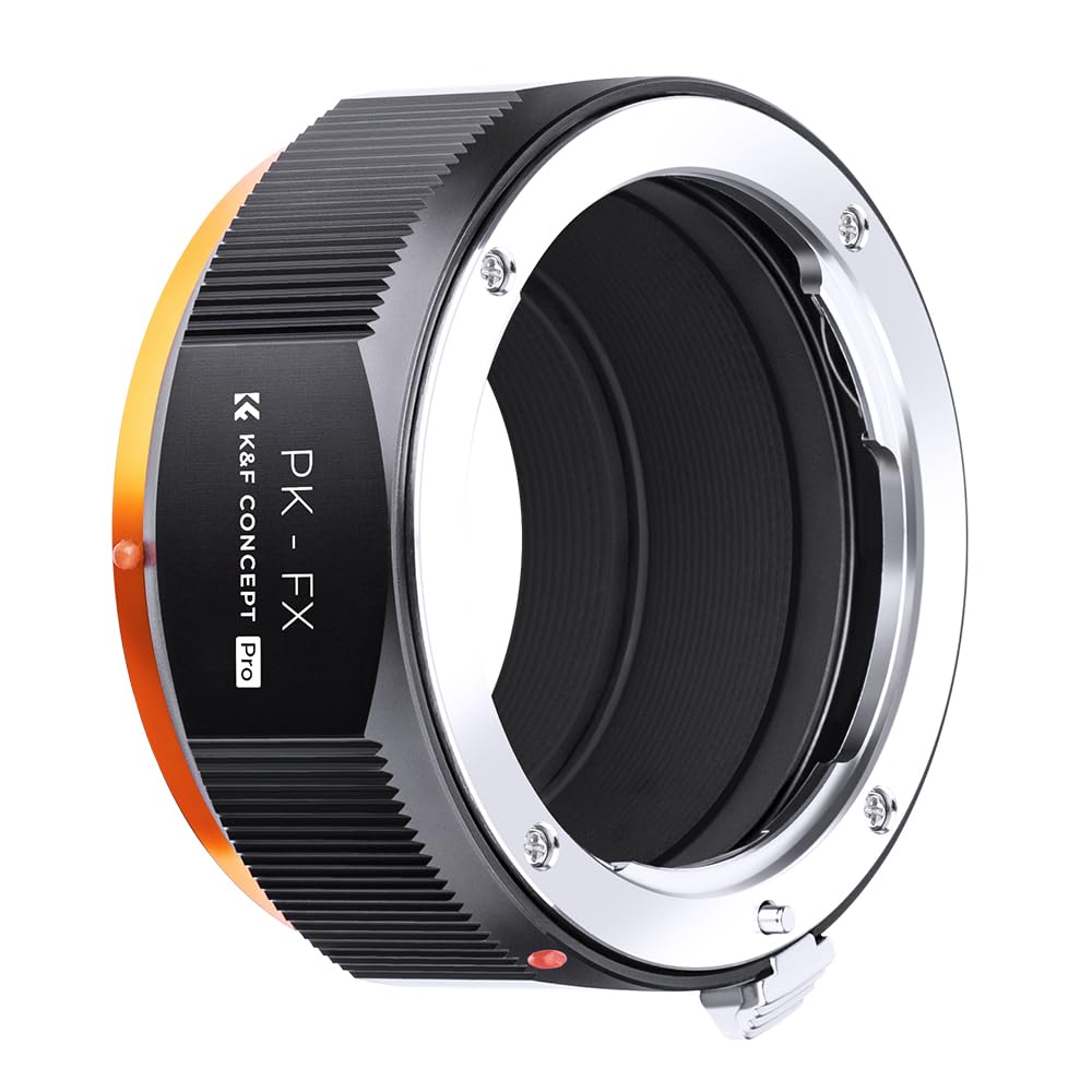 Concept Mount Adapter PRO II Pentax K Mount Lens to Fujifilm X Mount Conversion Matte Finish Infinity Focus Manufacturer Direct Store K&F PK-FX