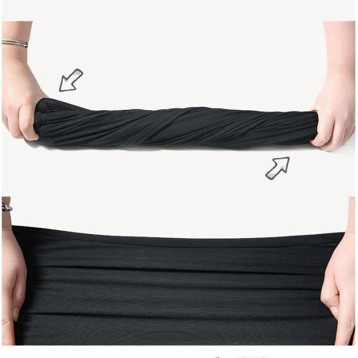 Dámské kalhoty Ledové hedvábné široké kalhoty Tenká část Kalhoty s vysokým pasem Volné Rovné Zjevné Tenké Tenké Kalhoty pro volný čas