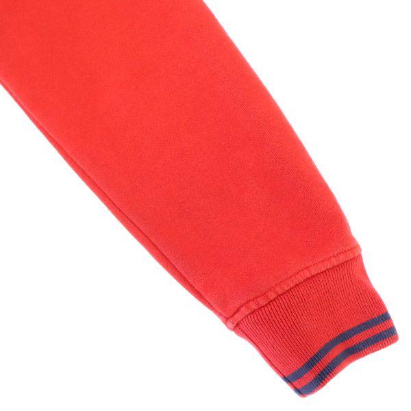 Victorinox sweat Zip jacket XS Red x navy Blouson fleece lining Men's Used