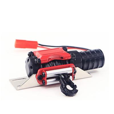 Elektrische Capstan Metall Winde Traktion Simulation Zubehör für 1/10 Crawler Auto TRX4 D90 SCX10