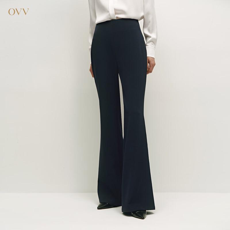 OVV Women s Slim Fit Flared Casual Pants M