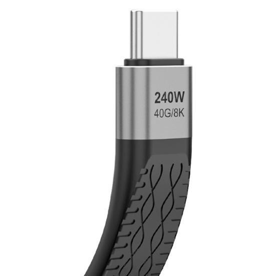 Type C Data Line PD 240W Fast Charging Cable 8K 60Hz Video Support 40Gbps Data Transfer Cable for Laptop Phone Monitor
