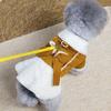Winter Warm Dog Coat Suede Pet Clothes Cute Puppy Winter Skirt  Small Dogs
