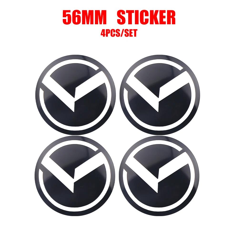 AABIZ1 56/65MM 4Set Car Wheel Center Hub Caps Cover For KIA Sportage Ceed Sorento Cerato Optima Picanto Rio Soul K5 K3S K2 Accessories