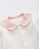 Baby Clothes Long Sleeve Romper for Girls and Boys Newborn Coveralls Newborn Pajamas Preparing for Maternity Jacquard Underwear Plain with Collar