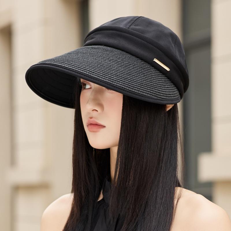 Grass Eaves Outdoor Sun Hat Uv Protection Empty Top Sun Hat Outdoor Sun Protection Breathable Bucket Hat