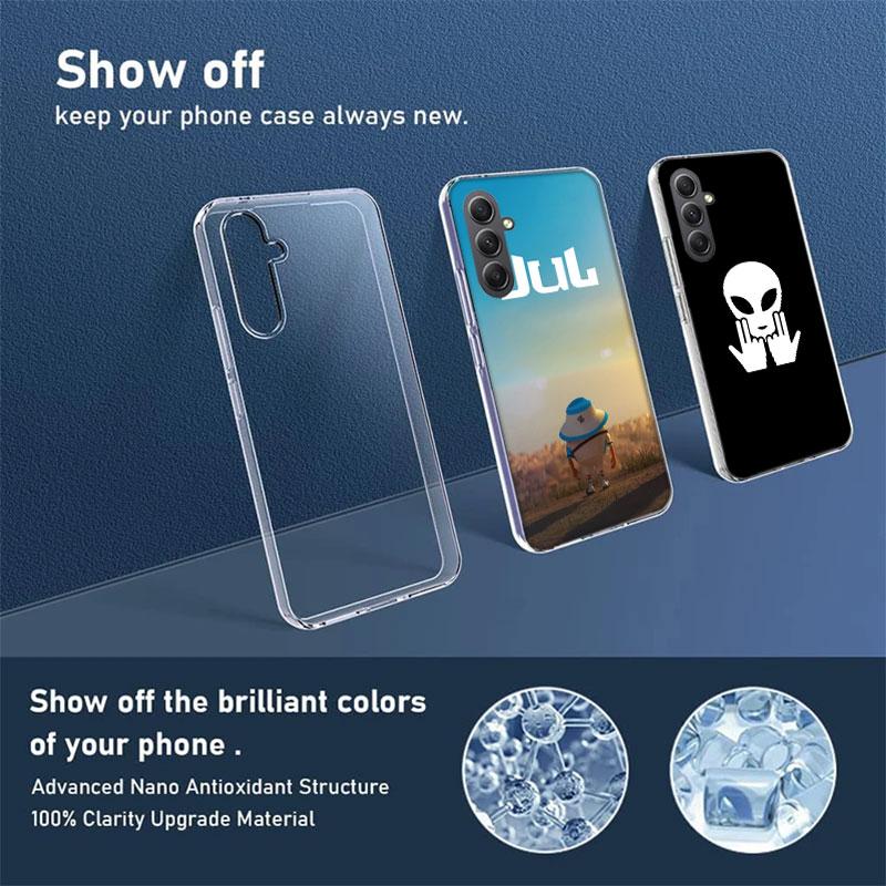 Rapper J-JUL Phone Case For Samsung A16 A26 A36 A56 A17 A03S A04S A02S A05S A50S A30 A20 A70S A40 A21 Galaxy Note 20 10 9 8 Cove