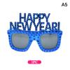 Funky Glasses For Christmas 2026 And  Year'S Gifts Happy  Year Decorative Glasses Party Props  Year Party Supplies