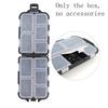 Portable Fishing Tackle Box,10Compartments Double Layer Lure Storage Case, Waterproof Fishing Accessories Outdoor Fishing
