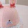 Spring Baby Hat with Cute Rabbit Ears - Korean Style Sun Protection Bucket Hat for Outdoors.