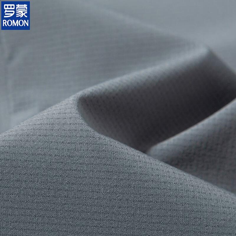 ROMON Men's Ice Silk Casual Suit Jacket