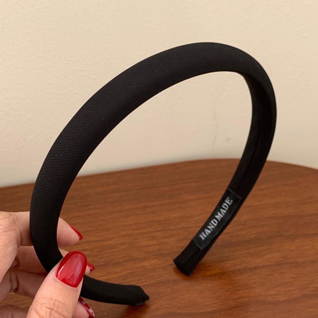 Retro Red Velvet Sponge Headbands For Girls Fashion Temperament Hair Hoop Wash Face Hair Band Woman Female Hair Accessories Gift