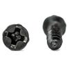 Carbon Steel Black Cross Recessed Countersunk Flat Head Tapping Screws Set