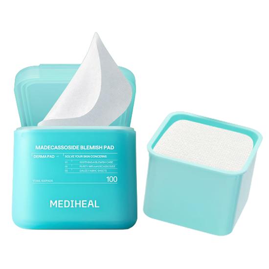 Mediheal Derma Toner Pad 7 Types (Main 100 Sheets / Refill 100 Sheets) (20 Options)