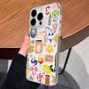 Wein Meeresurlaub Thema Matt Klar Mattiert Stoßfest Handyhülle für IPhone 16 15 14 Plus 13 12 11 7 8 Pro X XR Max 7 8 Plus