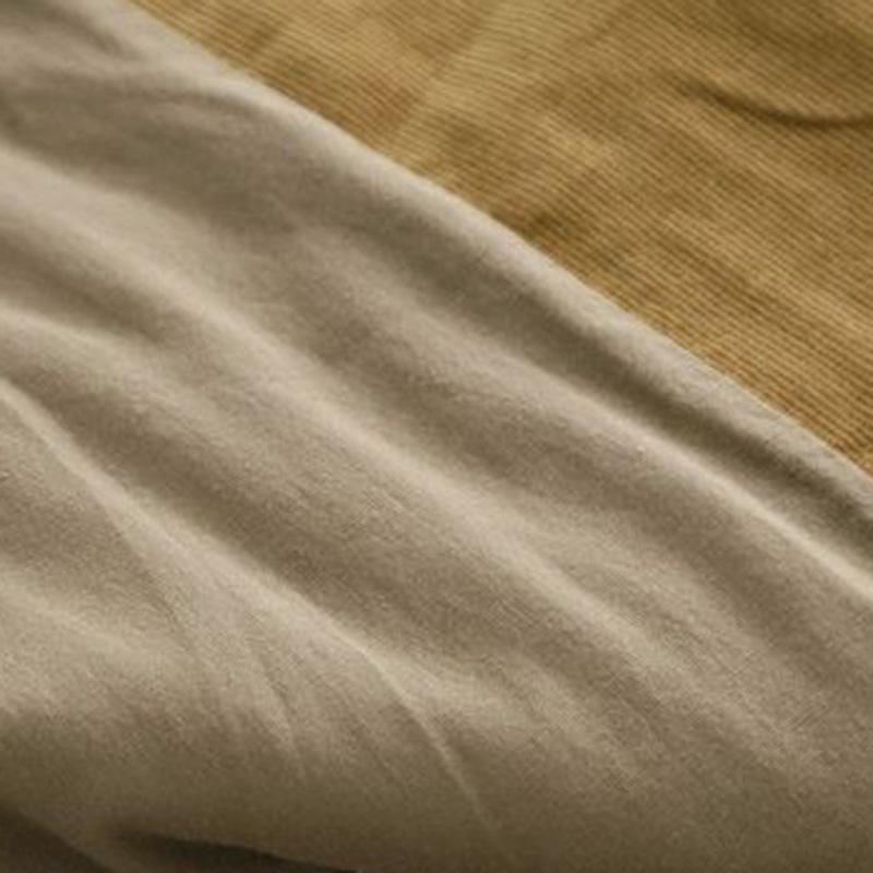 Dress for Woman Cotton Winter Autumn Plus Size Loose Floral Vintage Solid Colours Casual Soft Long Dresses