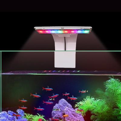 LED Lamp Waterproof Fish Tank Light Super Slim High Brightness Aquarium LED Light Mini Plastic Landscaping Lamps Aquarium Use