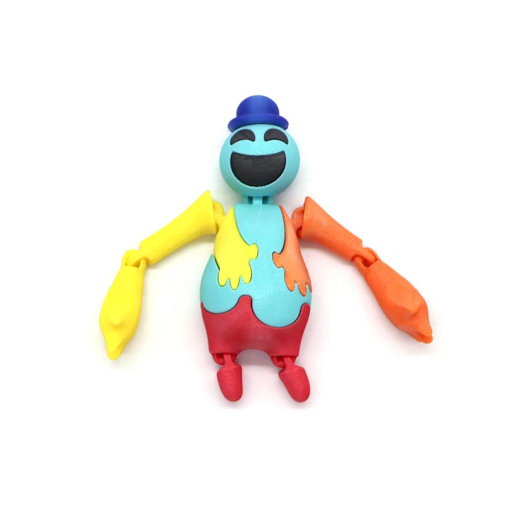 3D Printed Shan Hai Jing Wooden Stick Figure Decompression Toy