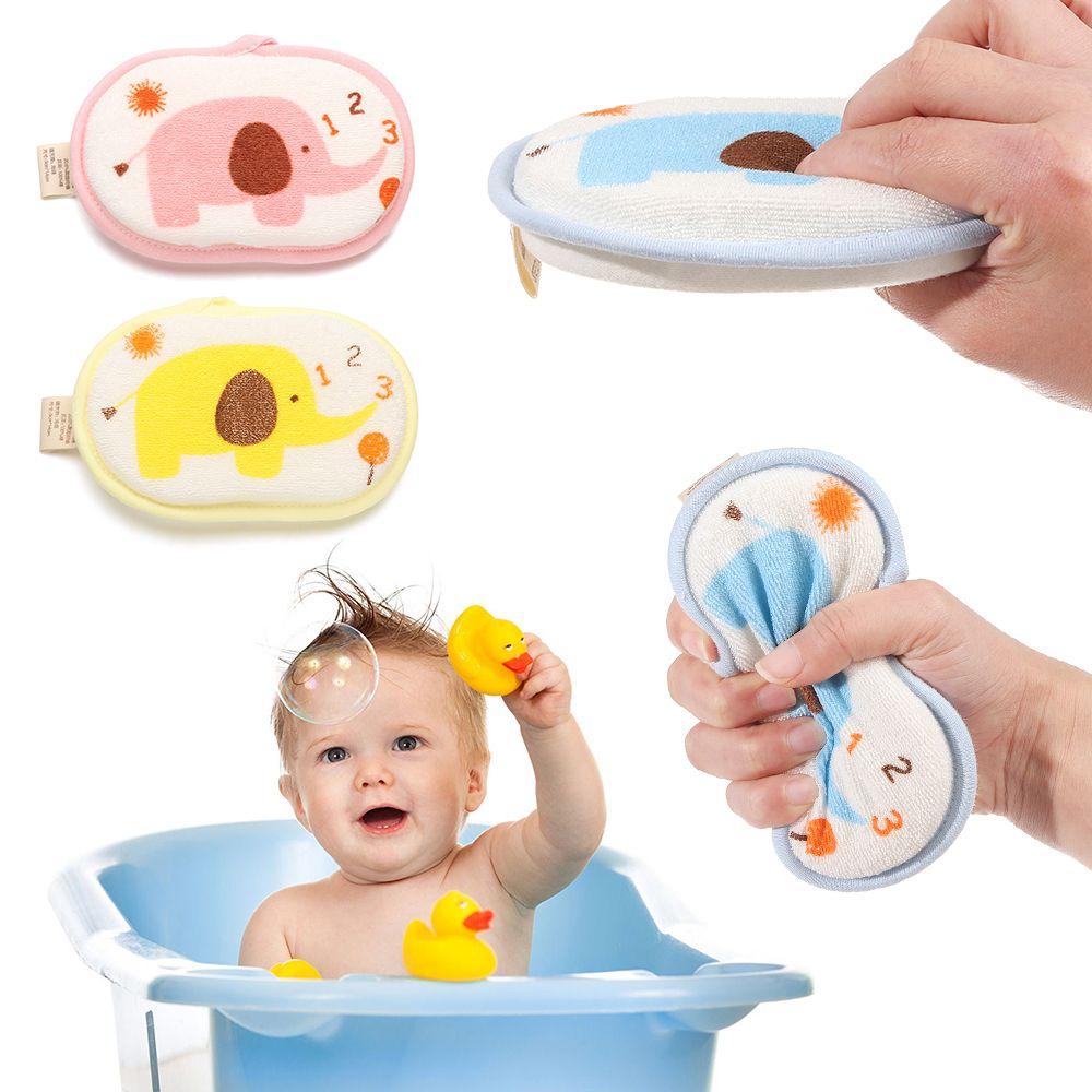 

Accessories Bath Sponge Brush Bath Ball Bath Towels Bath Cotton Shower Brush Elephant Pattern Bath Sponge Infant Children Rub 30g жёлтый