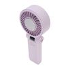Foldable Handheld Fan 5 Speed Digital Display Quiet Long Lasting Running Personal Fan with Lanyard