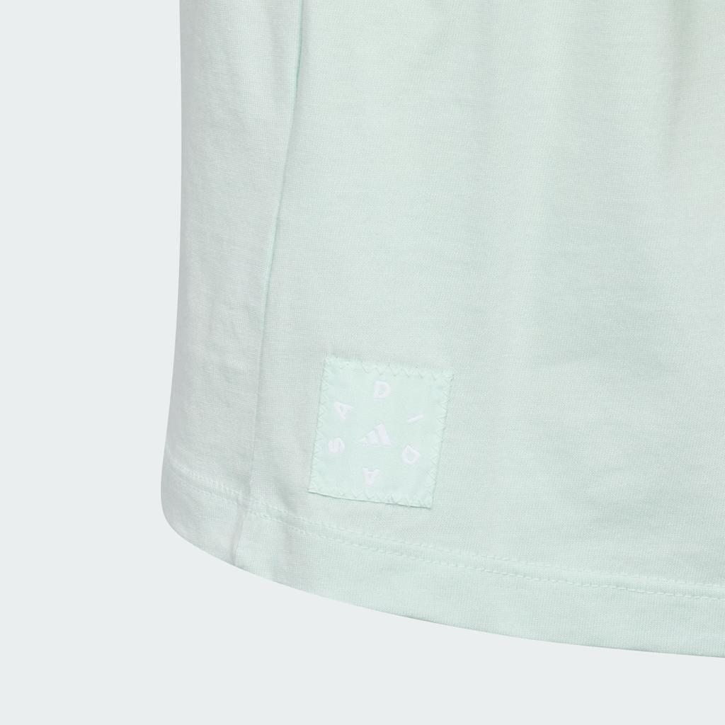 Adidas T Shirt Symbol Green Children Aged 3 7 Years Old JL7543