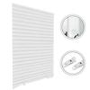1pc Blackout Blinds With 2pcs Clips Sun Protection & Privacy Easy Install Blackout Blinds Pleated Roller Blinds Household Decor