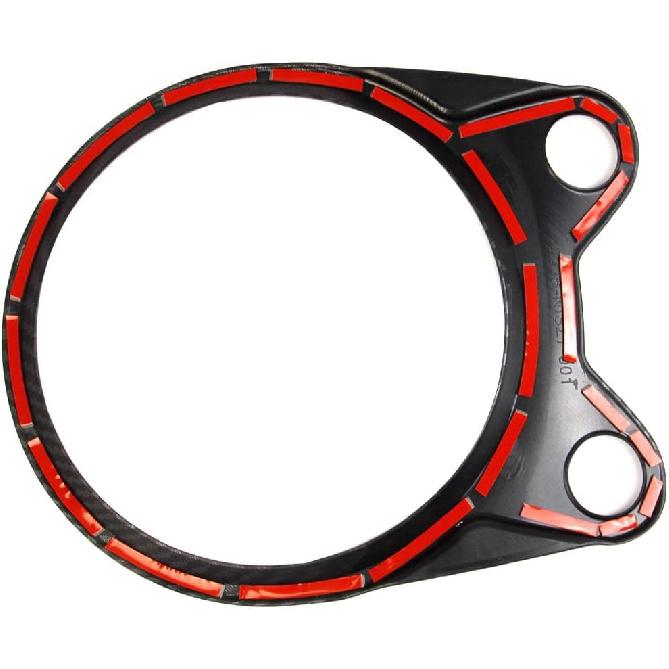 Carbon Fiber Style Manual Gear Shift Panel Cover Trim Accessories for Nissan 370Z