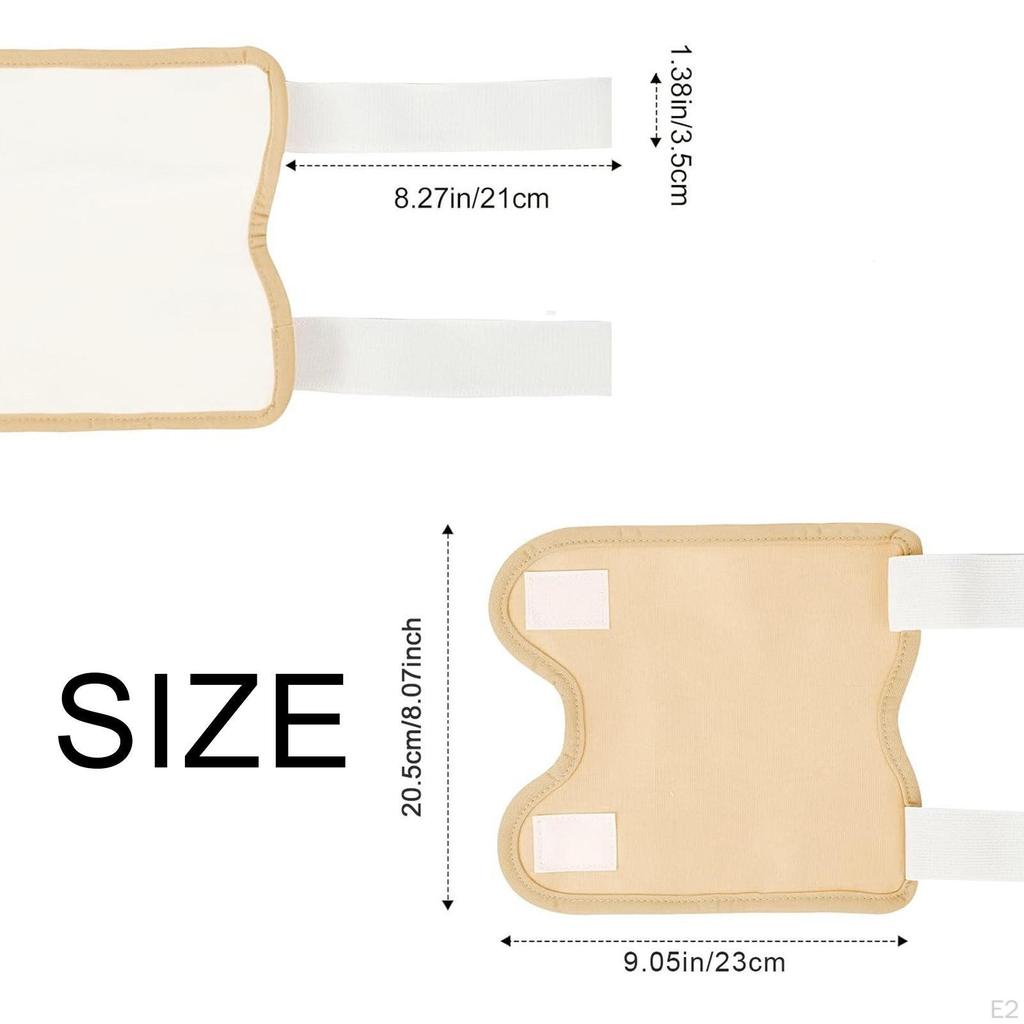 Castor Oil Compress Wrap for Knee Relief And Stability