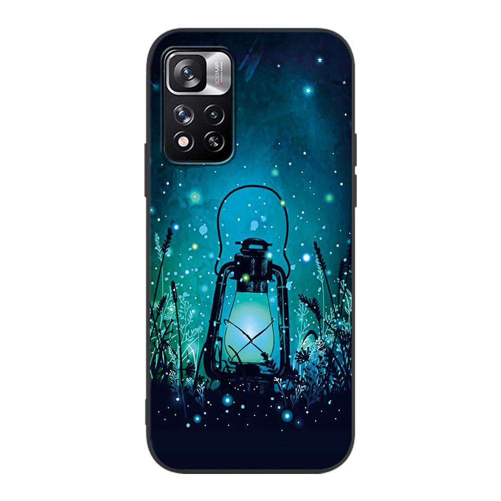 

Чехол Starry Sky Shining Art для Xiaomi Redmi Note 9S 9 8 10 11 Pro 9C 9A 7 8T 7A 8A 6A 6 10S черный мягкий силиконовый чехол для телефона Redmi 6