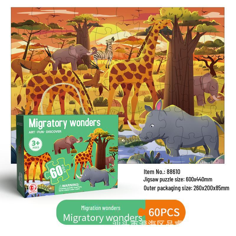 New Halloween and Christmas Children's Puzzle Educational Toys - Perfect for Baby Gifts, Birthday Presents, and Kindergarten Souvenirs.